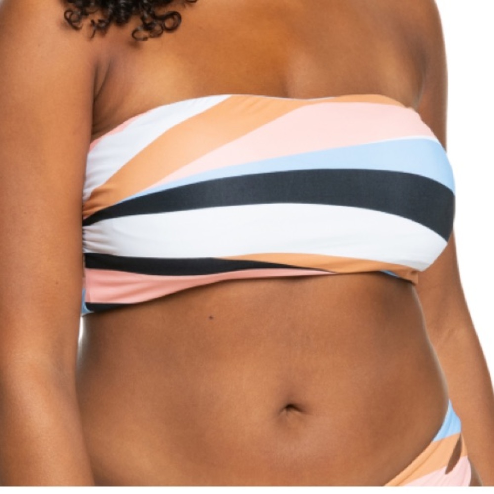 NWT Roxy Paradiso Passport Bandeau Top Size XLarge